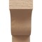 Ekena Millwork 2in. W x 4in. H x 12in. L Newport Woodgrain TimberThane Rafter Tail, Primed Tan RFTUR02X04X12NEWRCPR - alternate 3